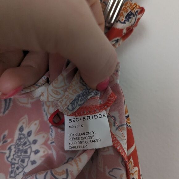 Bec & Bridge Red Floral Maxi Skirt - Picture 4 of 5